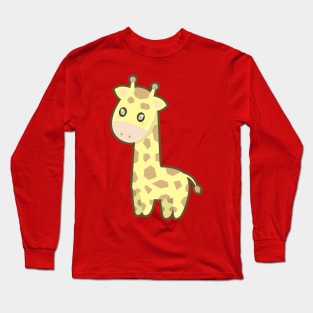 Kawaii Giraffe Long Sleeve T-Shirt